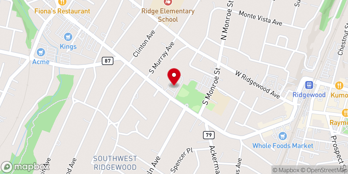 Map showing location of World Mission Society Church of God a NJ Nonprofit Corporation