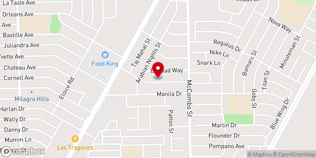 Map showing location of Asociacion Ministerial Evangelica Para Las Naciones Inc