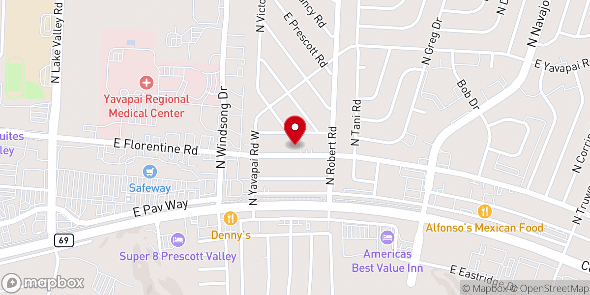 Map showing location of Word of Truth Baptist Church