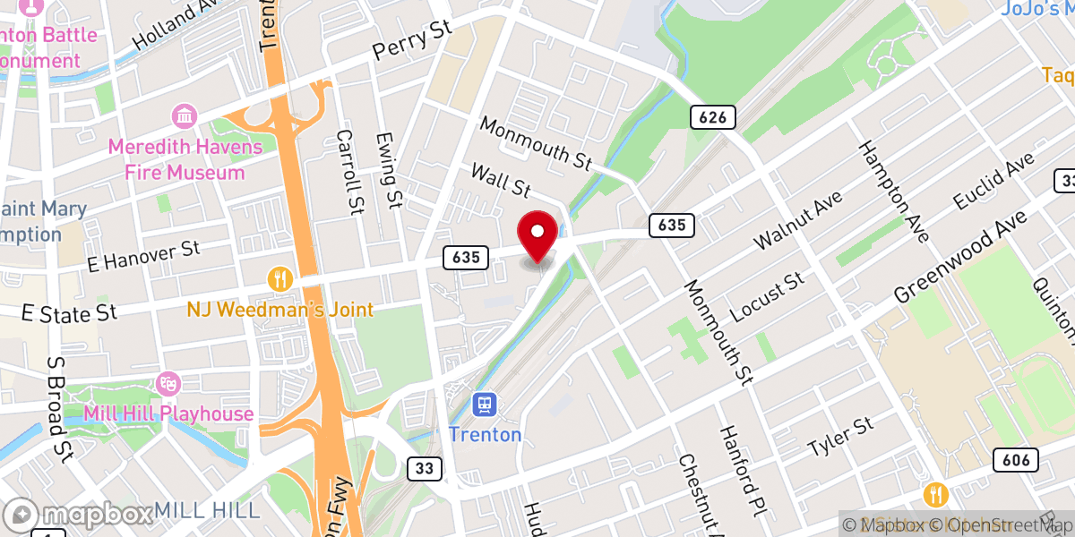 Map showing location of Soul Saving Christian Church