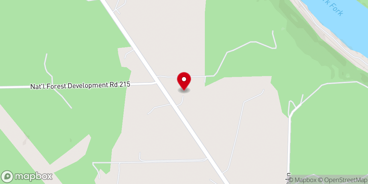 Map showing location of White Pine Mennonite church