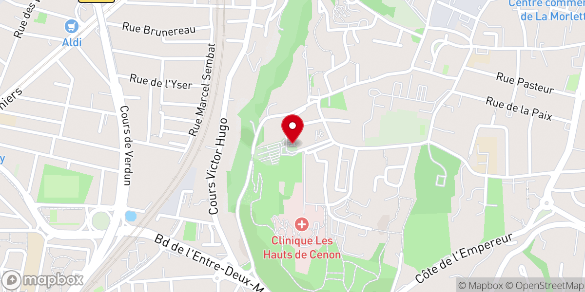 Map showing location of Église et cimetière Saint-Romain