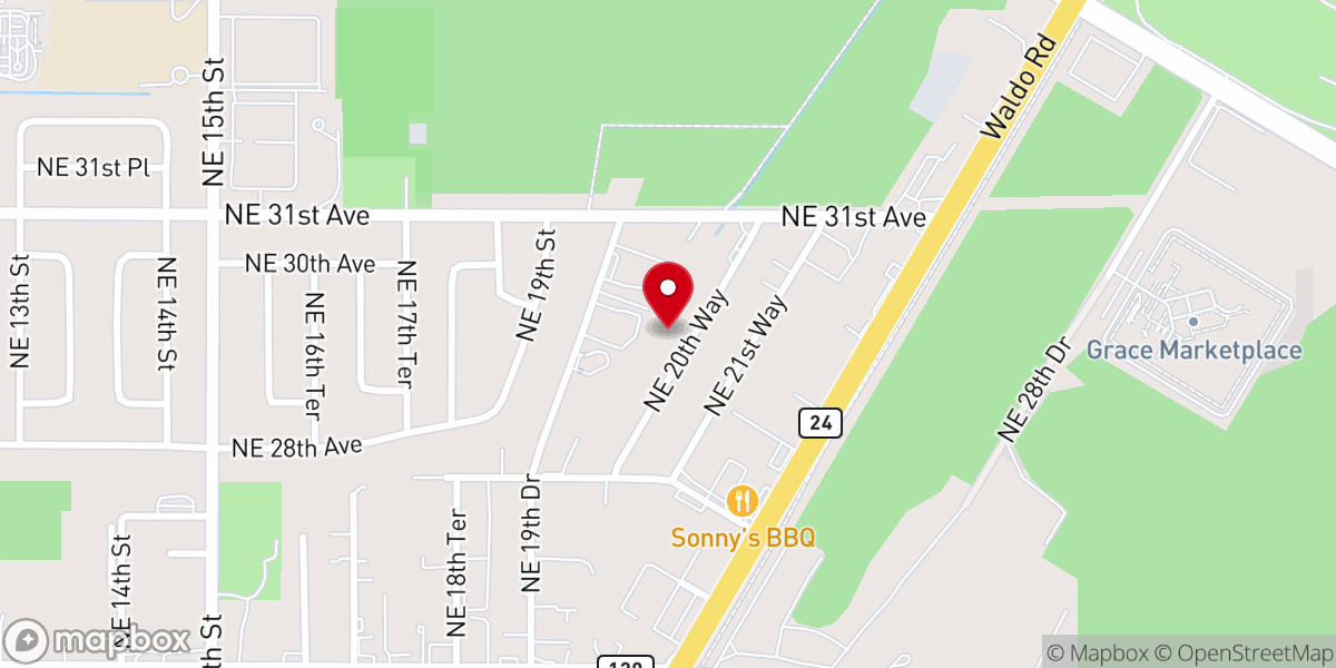 Map showing location of Emmanuel Mennonite Church
