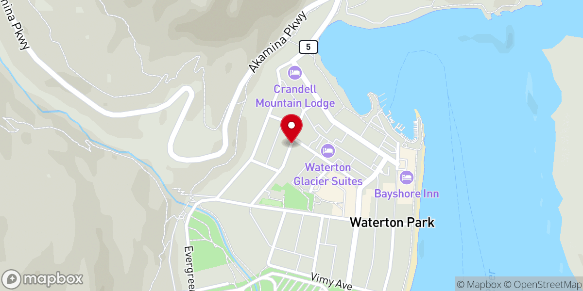 Map showing location of Our Lady of Mount Carmel Catholic Church