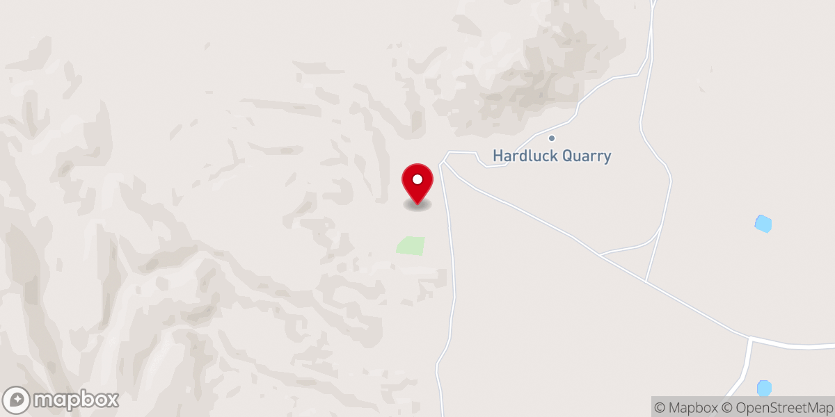 Map showing location of Indian Wells presbyterian Church