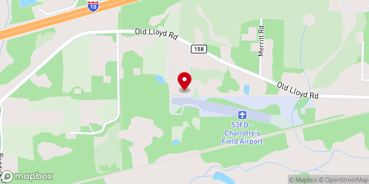 Map showing location of Elizabeth M.B. Church