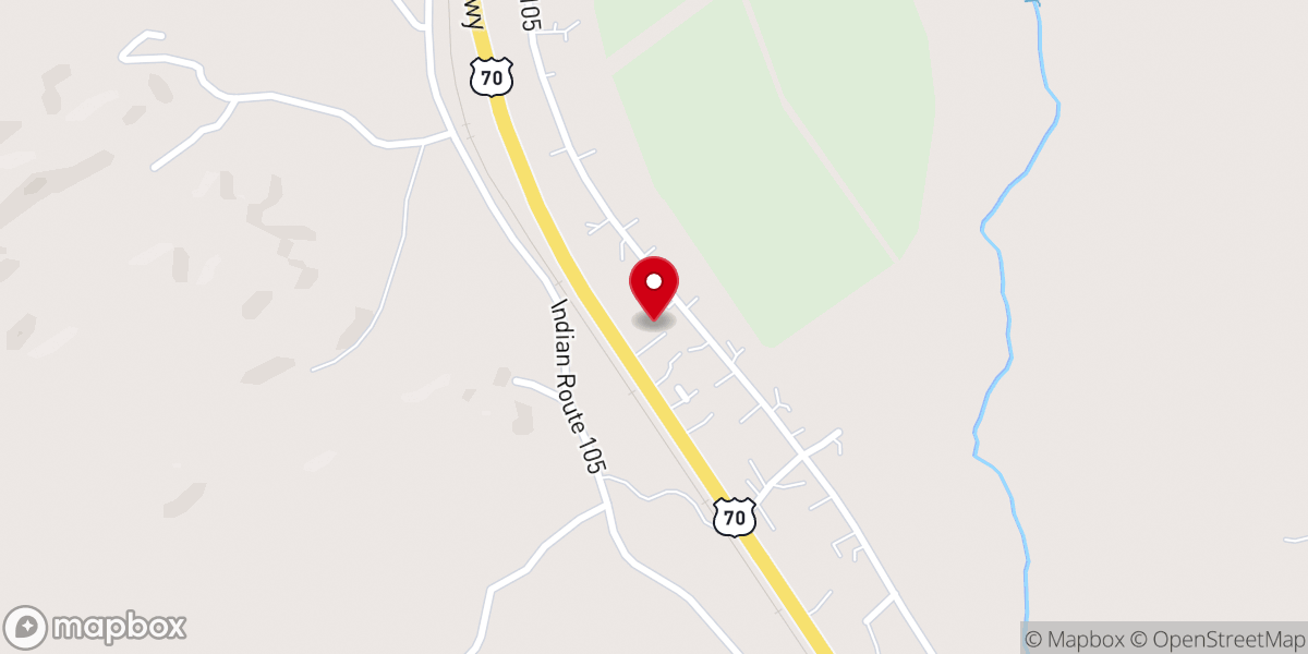 Map showing location of Our Savior's Lutheran Church and School