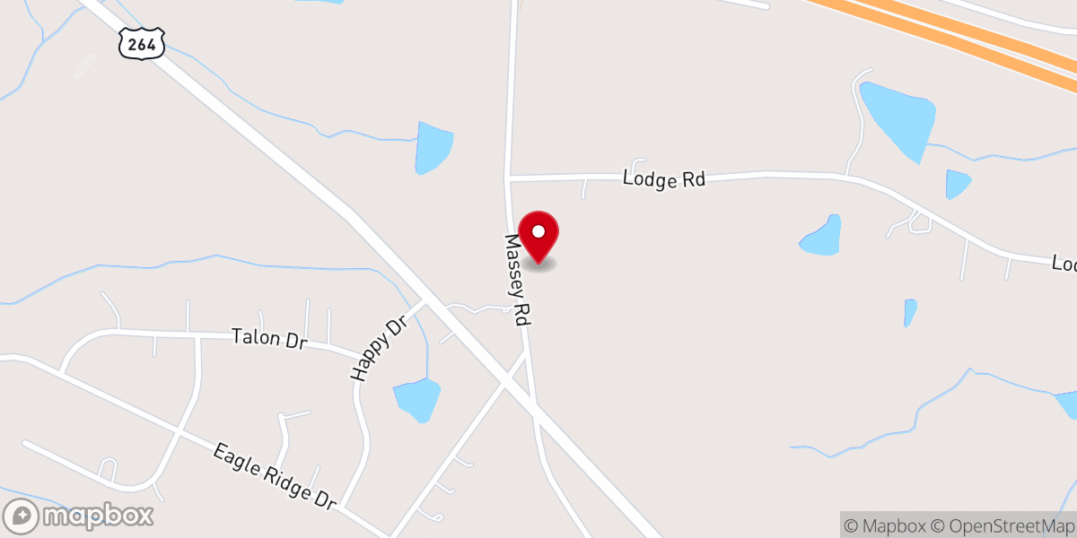 Map showing location of Stokes Chapel Missionary Baptist Church