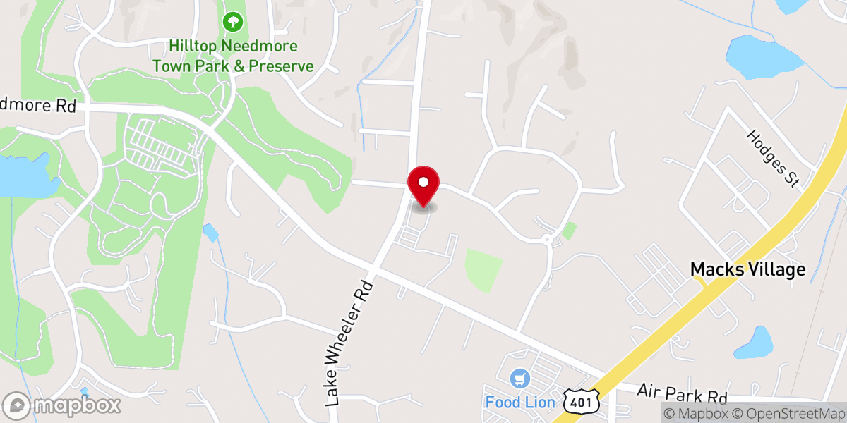 Map showing location of Mother's Morning Out Preschool
