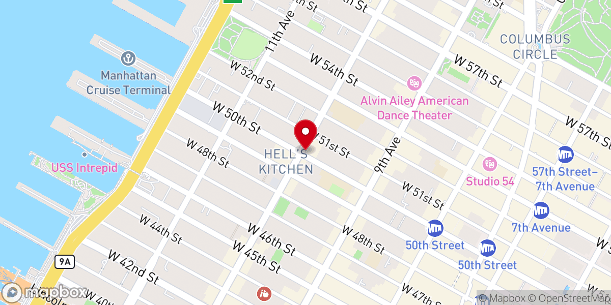 Map showing location of As Is NYC