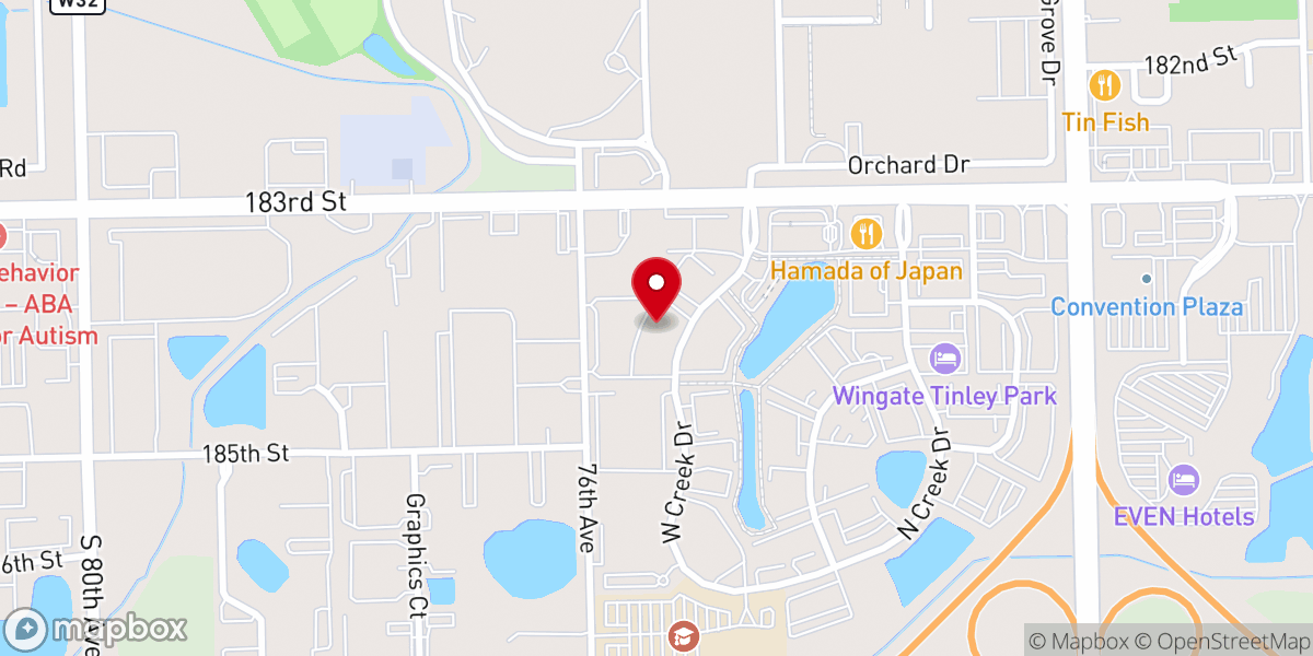 Map showing location of God's House