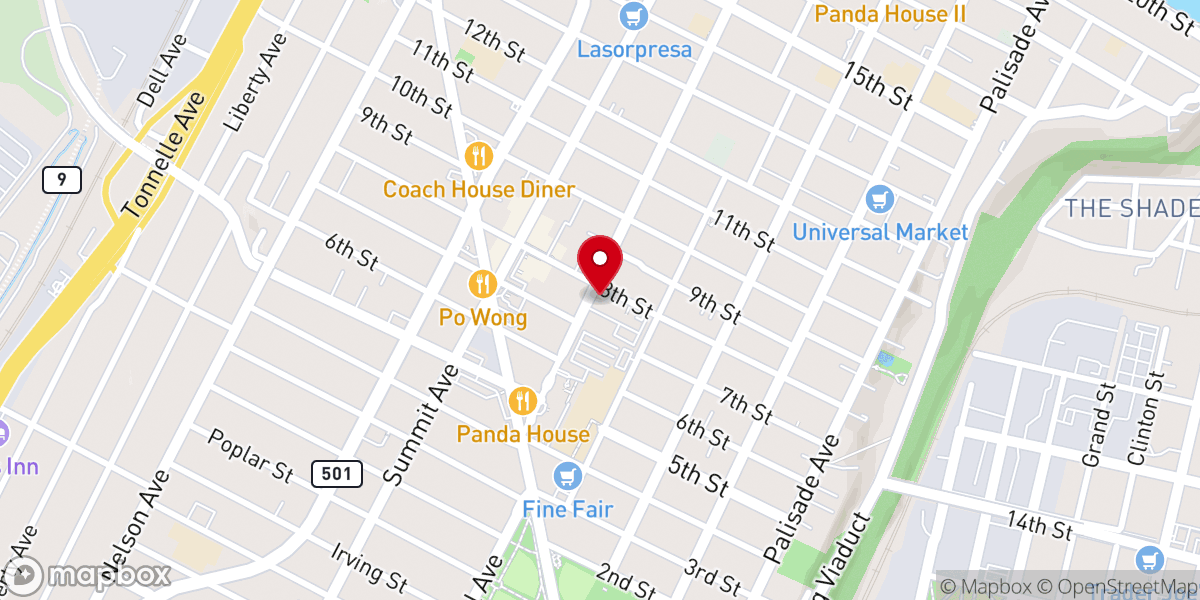 Map showing location of St Anthony of Padua Roman Catholic Church