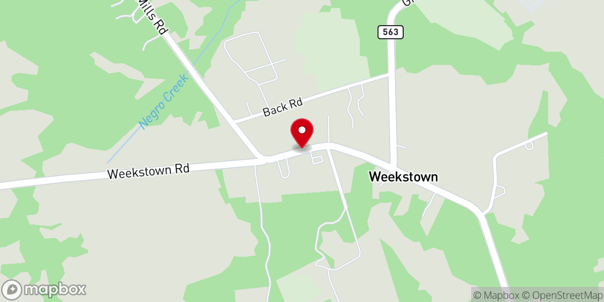 Map showing location of Pinelands Charge the United