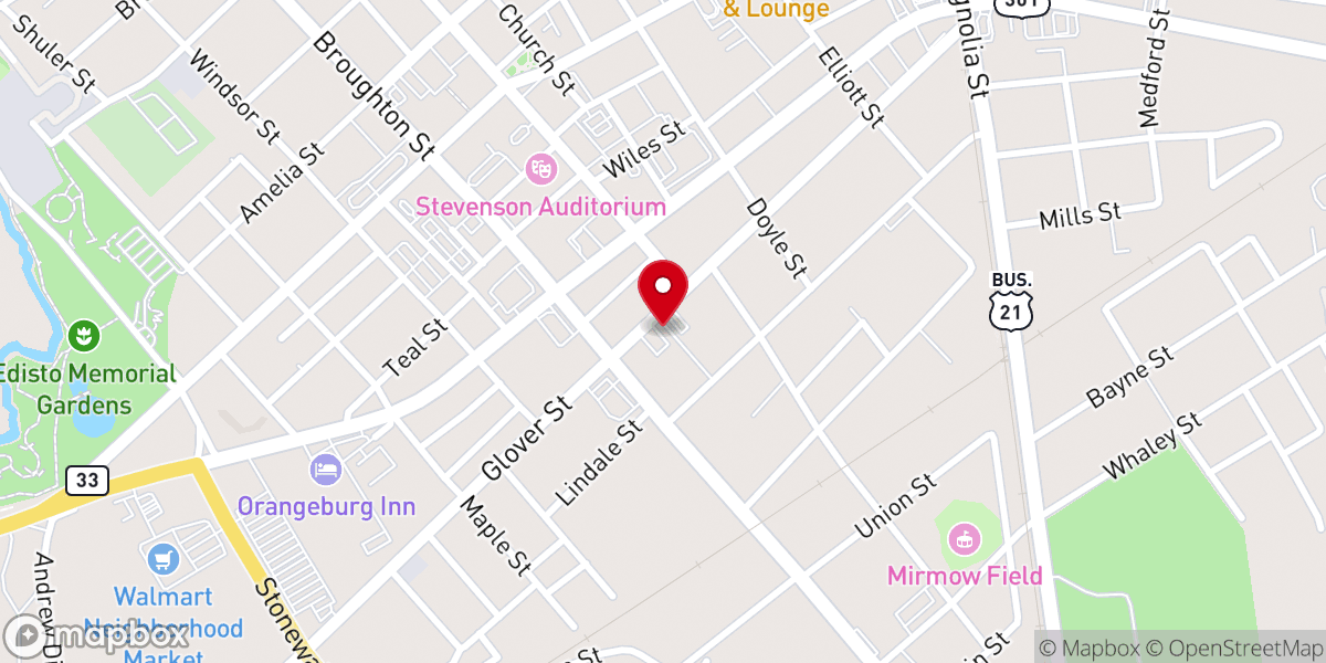 Map showing location of Church House of Ministries World Wide Inc