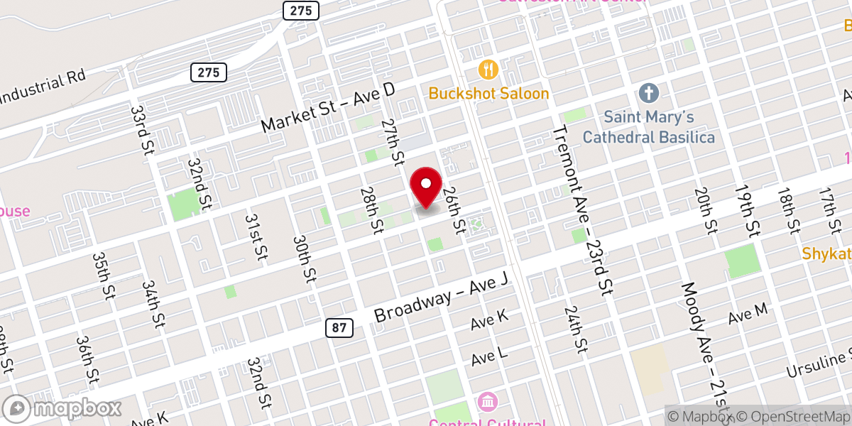 Map showing location of Compton Memorial COGIC