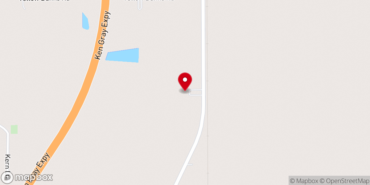 Map showing location of Grace Baptist Fellowship