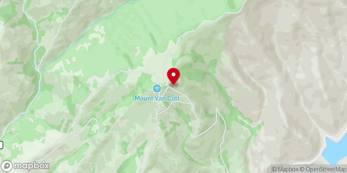 Map showing location of The Mountain