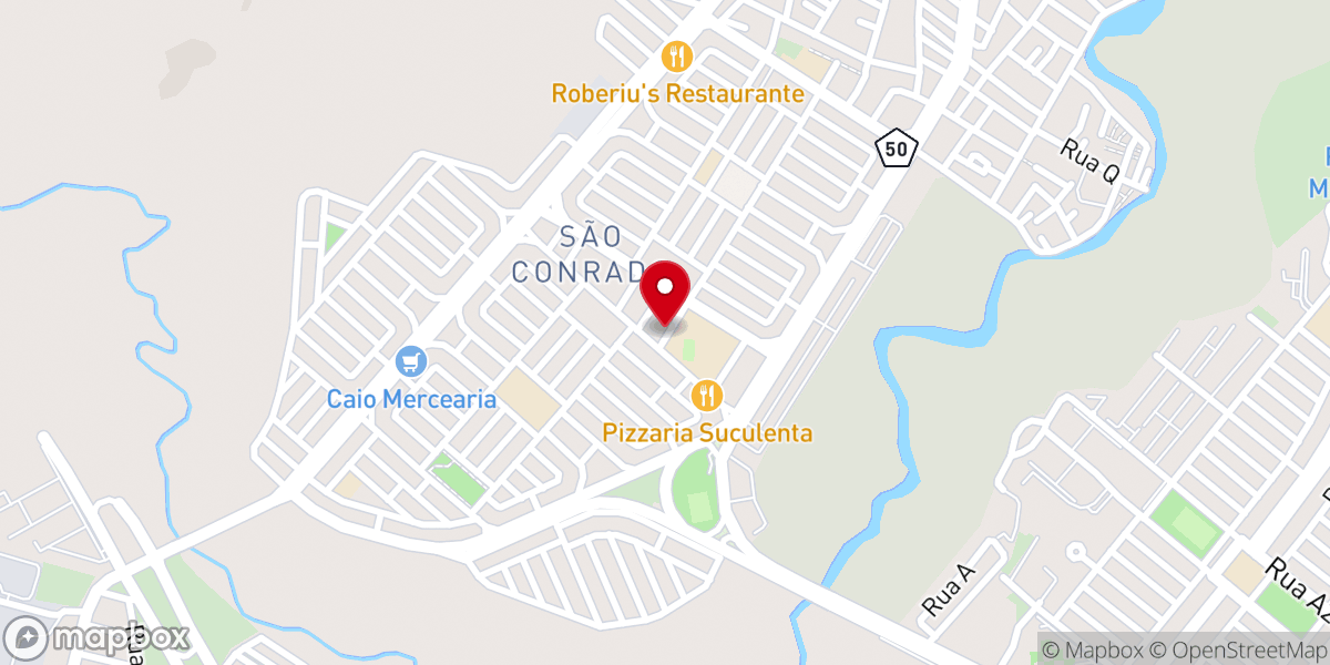 Map showing location of Orlando Dantas