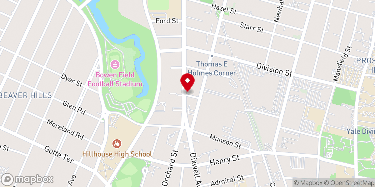 Map showing location of Hope Empowerment Alliance Inc