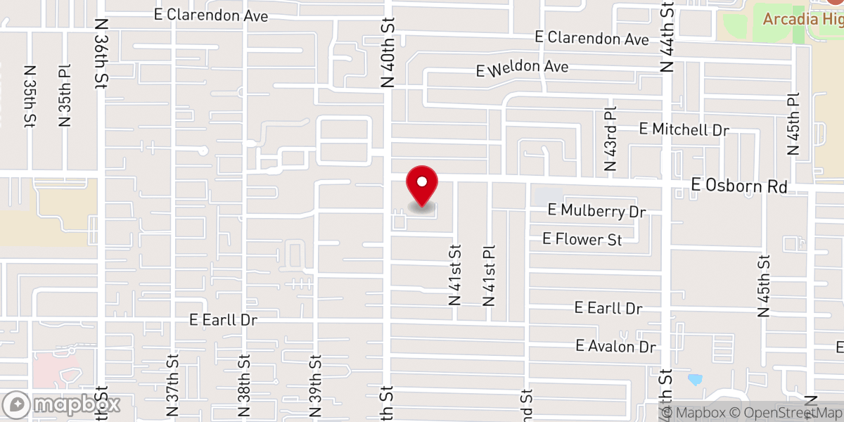 Map showing location of Valley Community Church of God