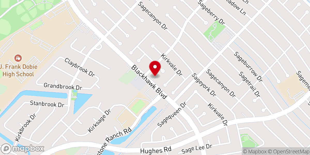 Map showing location of New Covenant Christian Church