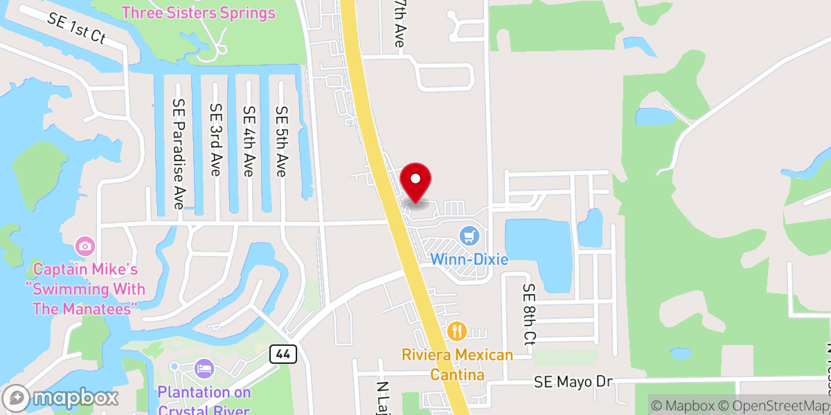 Map showing location of C' Group Life Tree Presbyterian Church