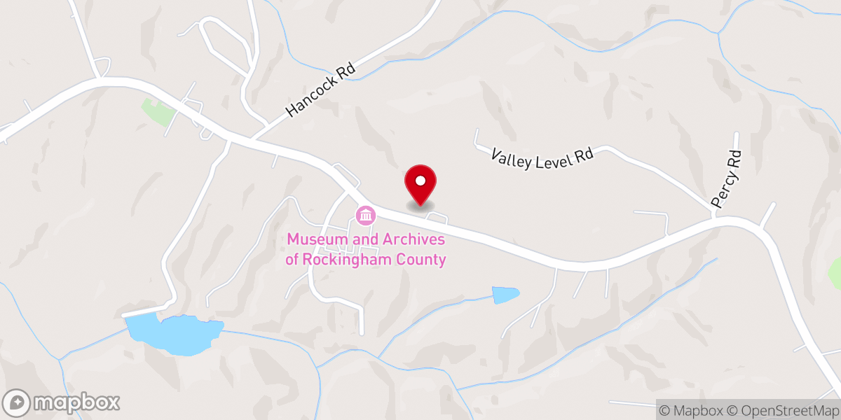 Map showing location of Wentworth Presbyterian Church