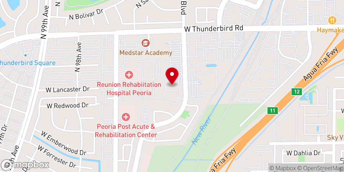 Map showing location of Grace In the Desert Adventist Church