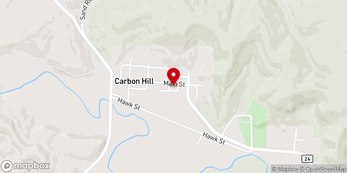 Map showing location of Messiah Bible School