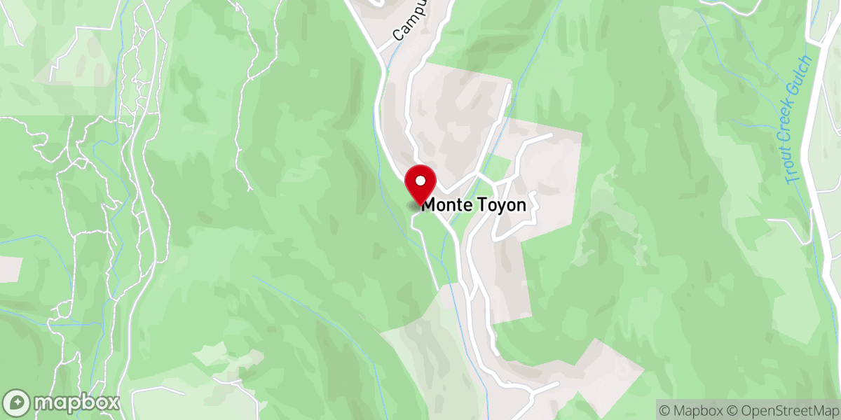 Map showing location of Monte Toyon Camp - United Methodist