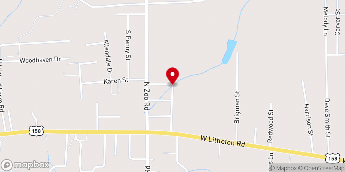 Map showing location of The Way of the Cross Church