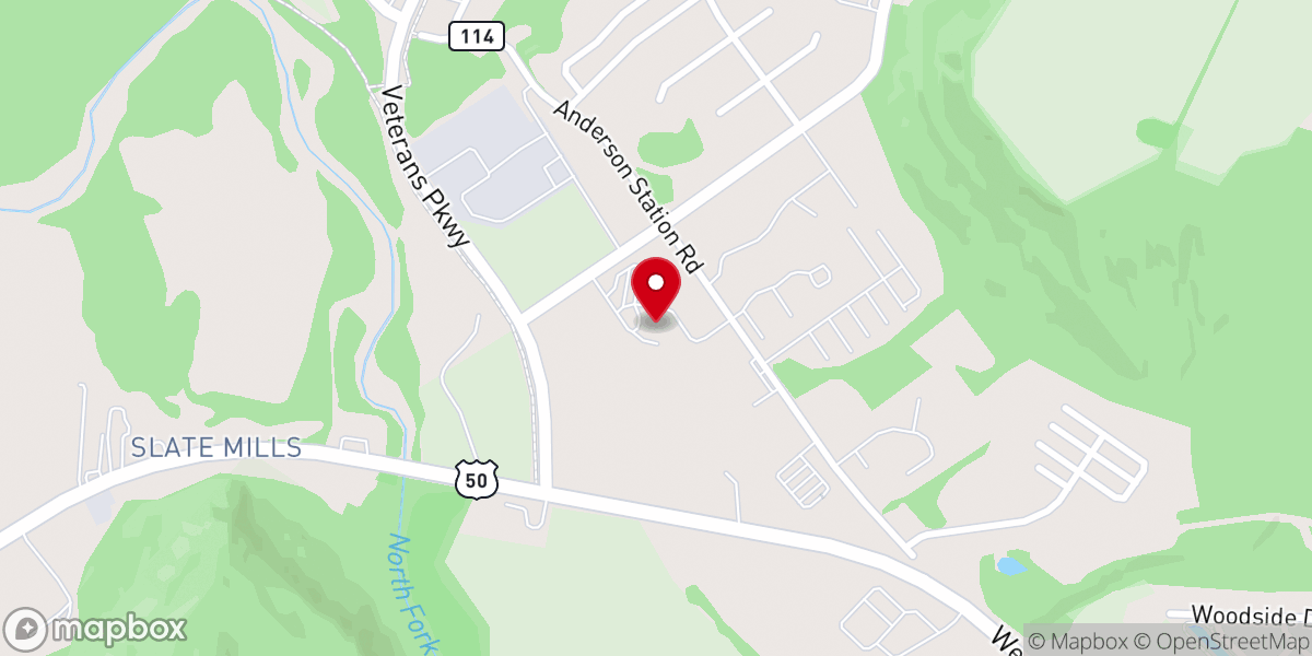 Map showing location of Zion Baptist of Chillicothe Oh Inc