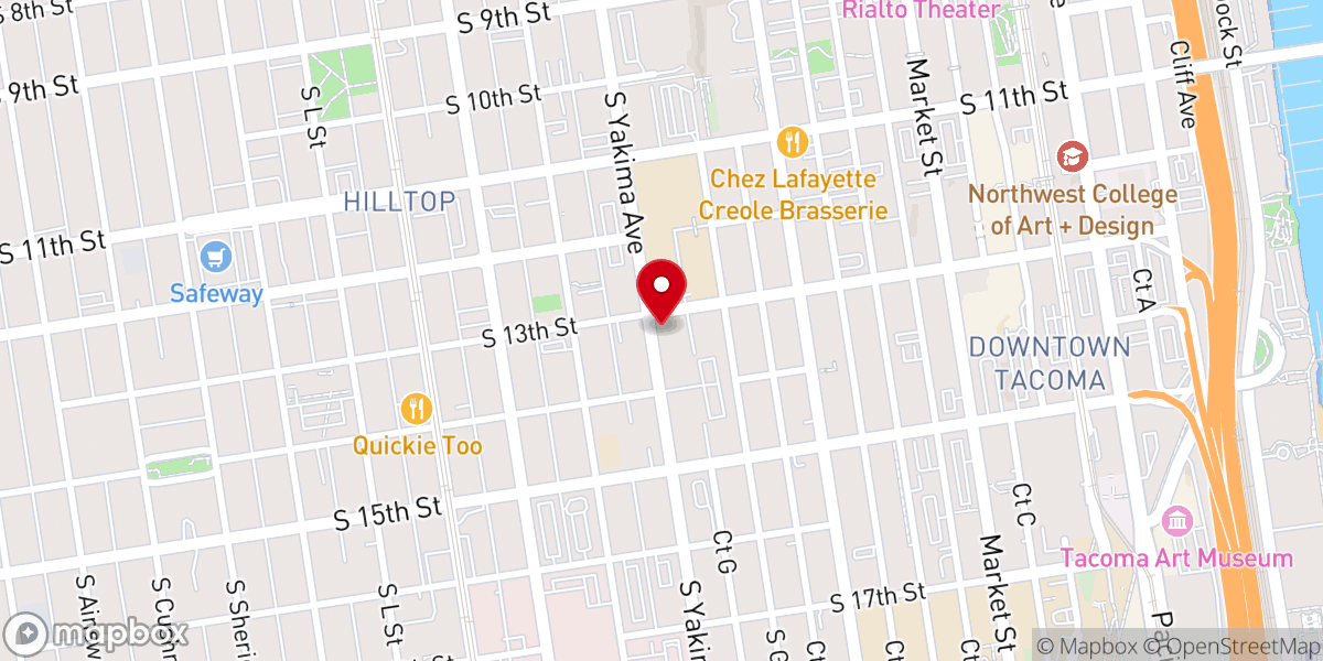 Map showing location of St. Leo Catholic Church
