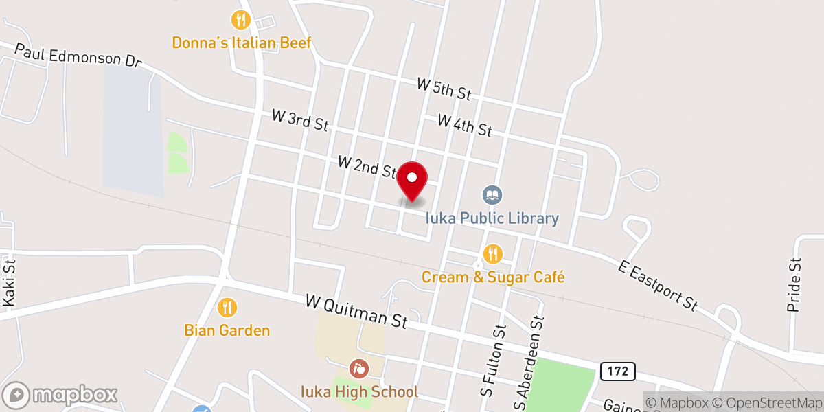 Map showing location of Apostolic Church of Jesus Christ