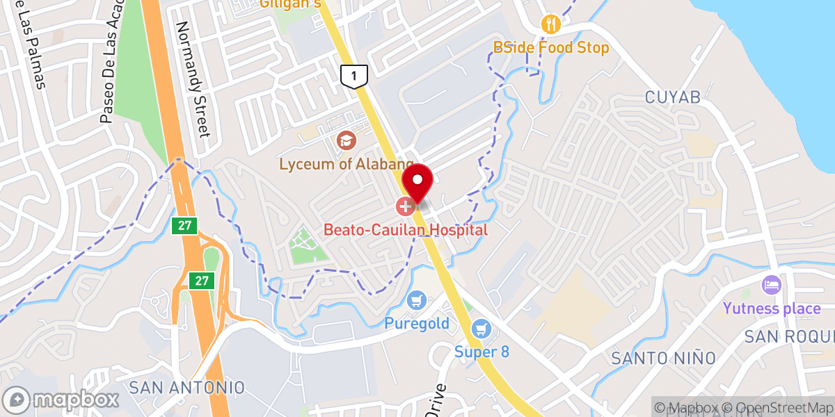 Map showing location of DIVINE MERCY VIEWING CHAPELS, INC.