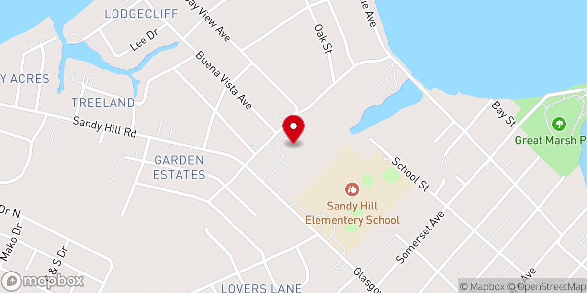Map showing location of Saint Marys Roman Catholic Church