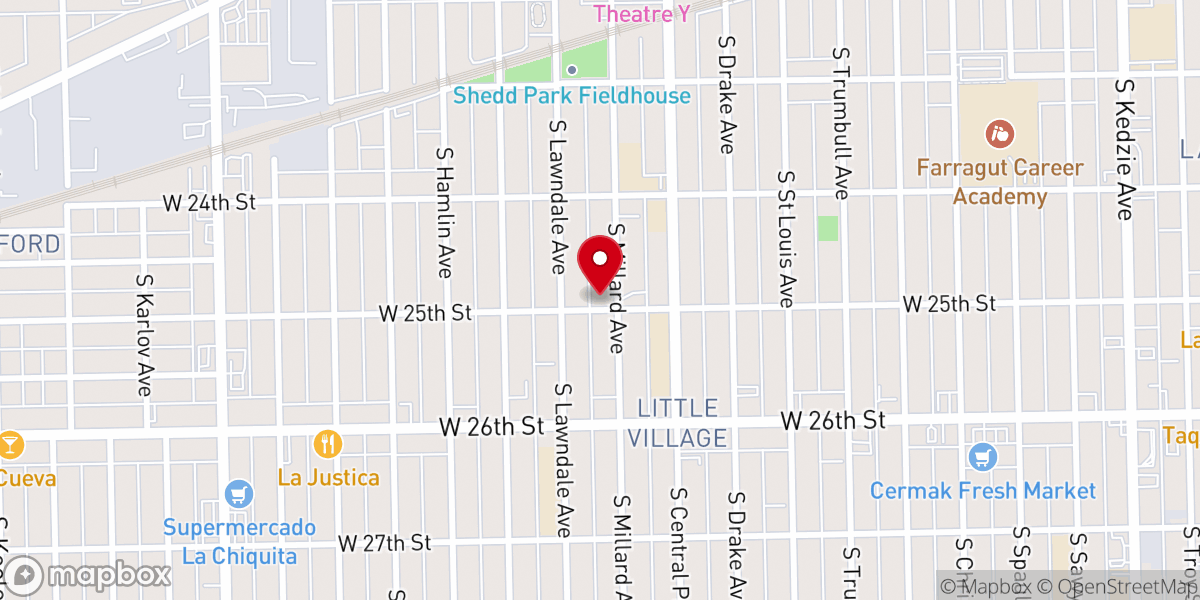 Map showing location of Ark Ministries International Inc