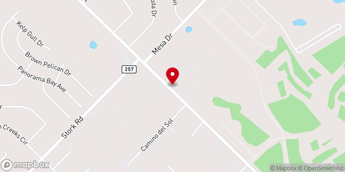 Map showing location of MINISTERIO DE JESUCRISTO ALFA Y OMEGA AUSTIN TX