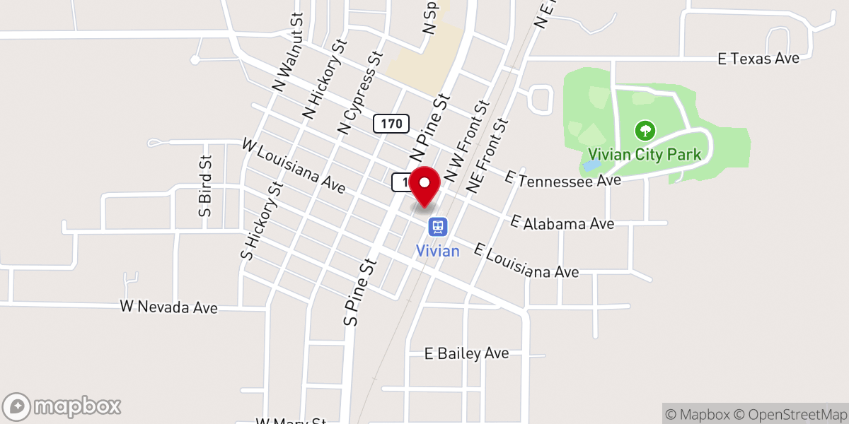 Map showing location of Courthouse