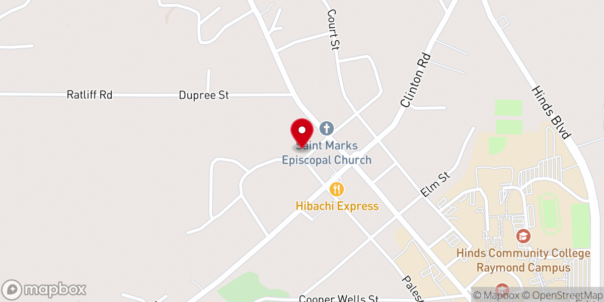 Map showing location of Pure Gospel Family Church
