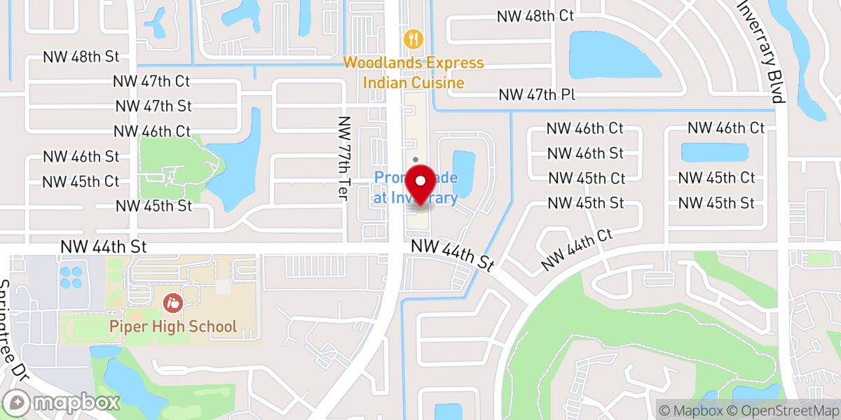 Map showing location of New Ark Covenant Church