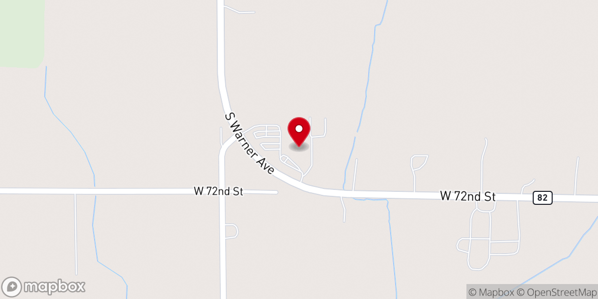 Map showing location of Harvest Fremont