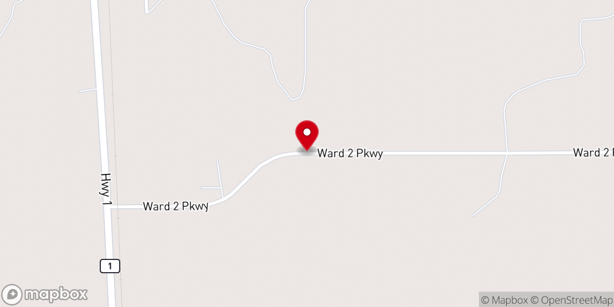 Map showing location of Ward 2 Industrial Park