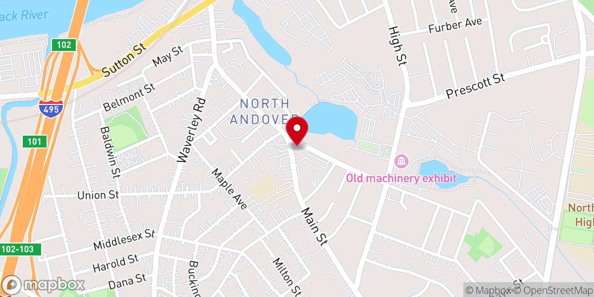 Map showing location of St. Gregory's Armenian Apostolic Church