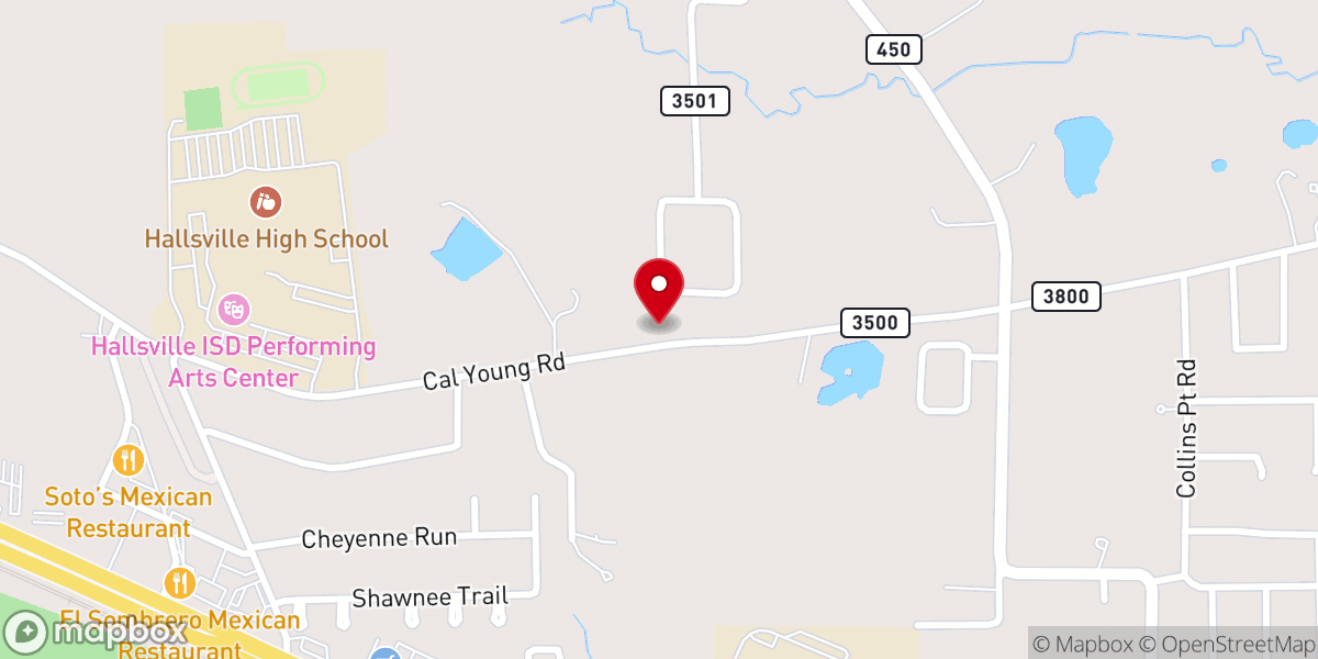 Map showing location of Mission Point Church