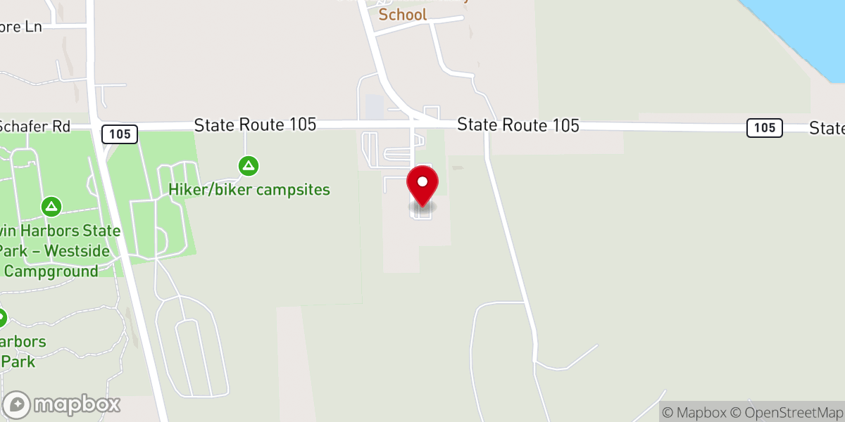 Map showing location of Coastal Community Church