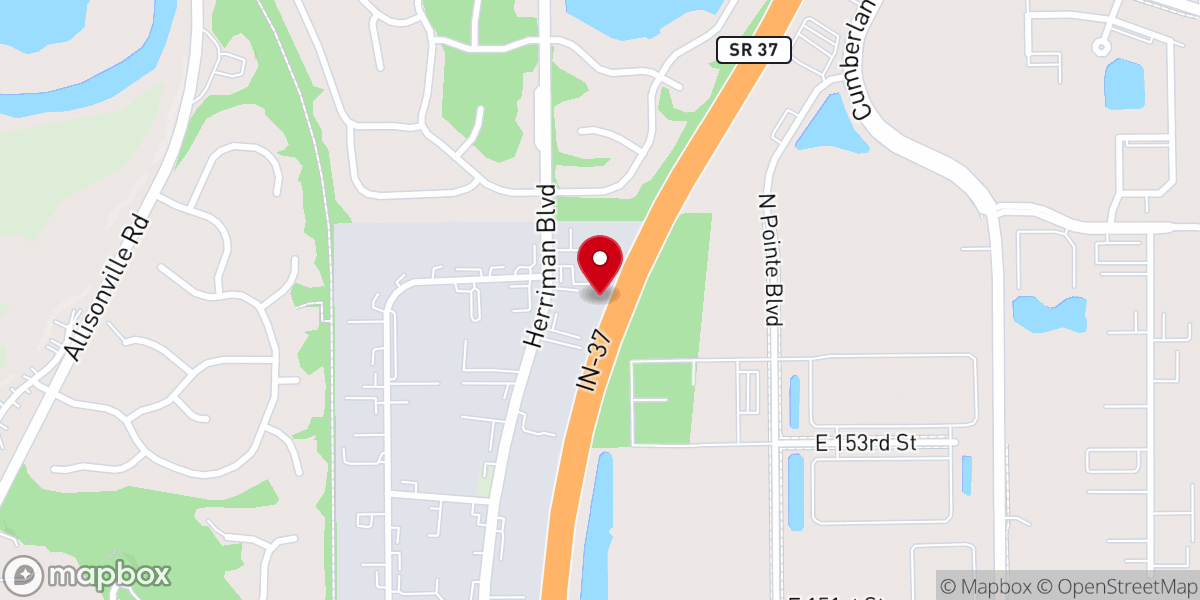 Map showing location of Stony Creek church of Christ