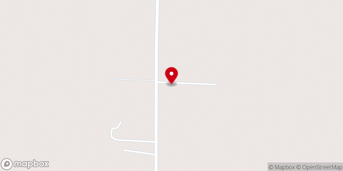 Map showing location of McGee Chapel and Cemetary
