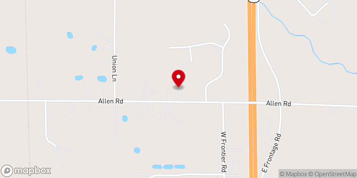Map showing location of Living Faith Seventh-day Adventist Church