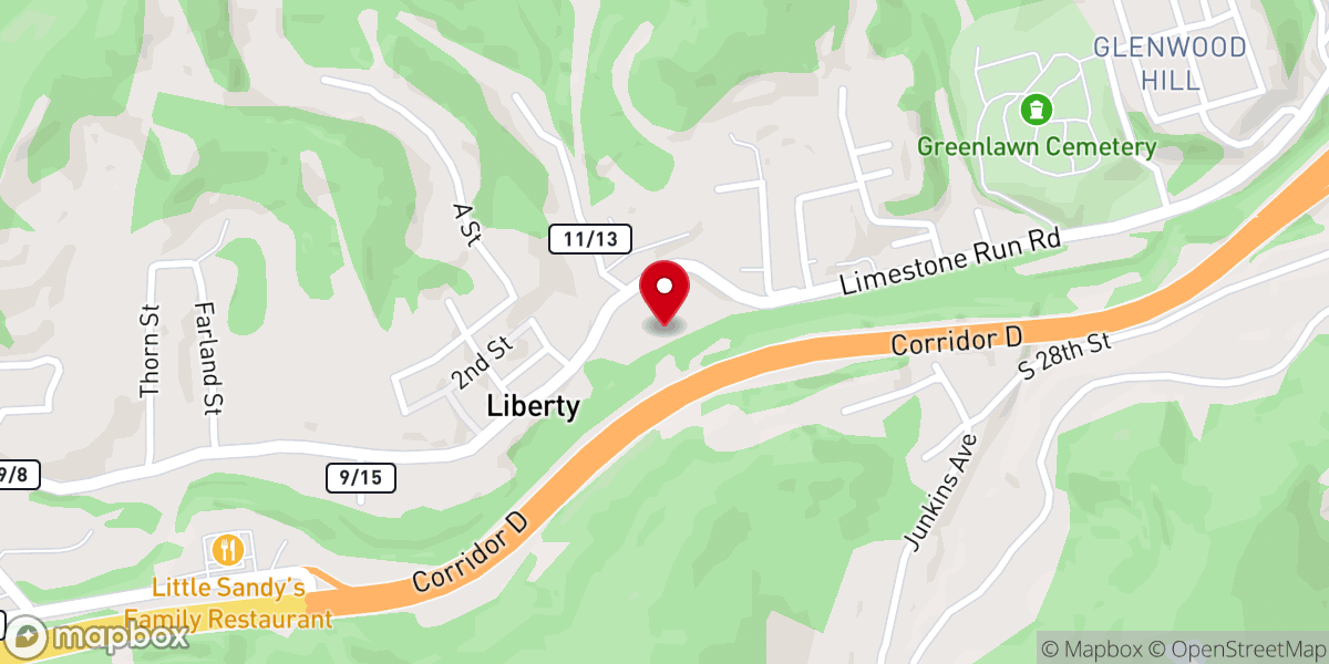 Map showing location of Gods Helping Hand Outreach Fellowship Inc